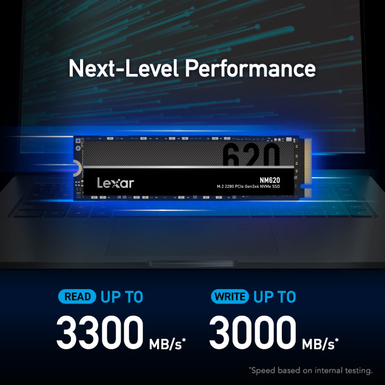 Lexar® NM620 M.2 2280 NVMe Internal SSD Lexar® NM620 M.2 2280 NVMe Internal SSD